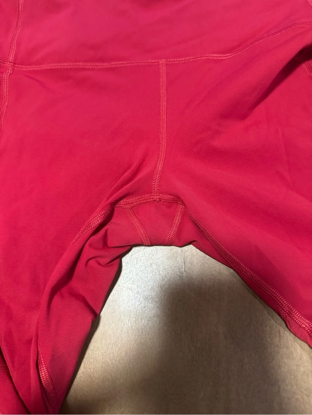 lululemon athletica Red Performance Leggings